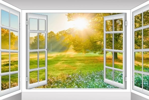 open window for does opening windows reduce radon?