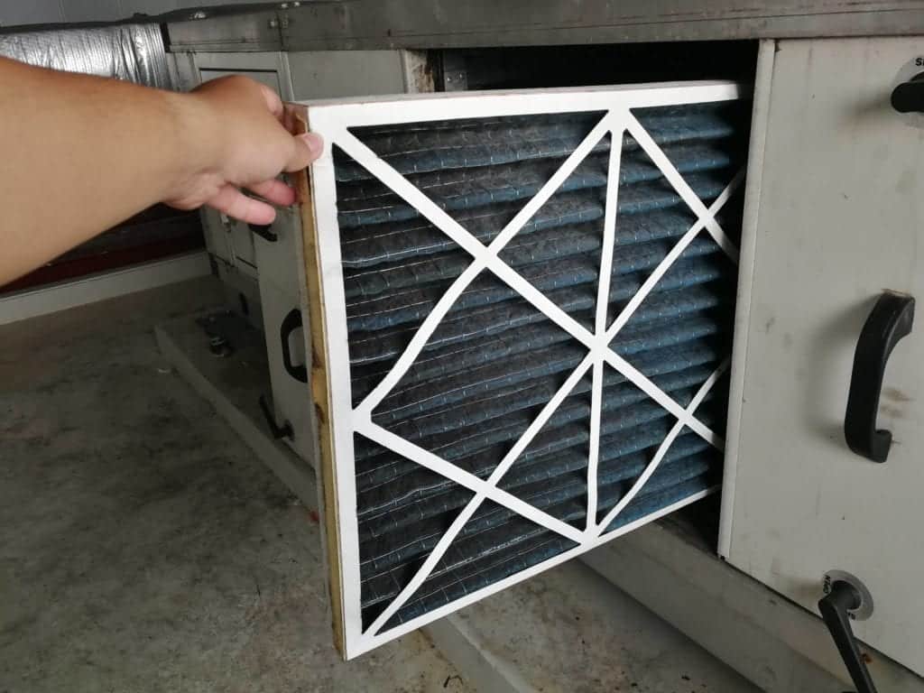 Air filter for furnace