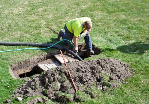 Two lid septic tank systems are found.