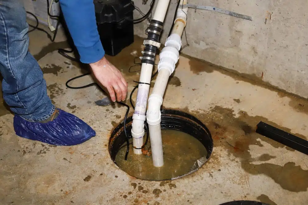 Make sure your sump pump doesn't get clogged. 