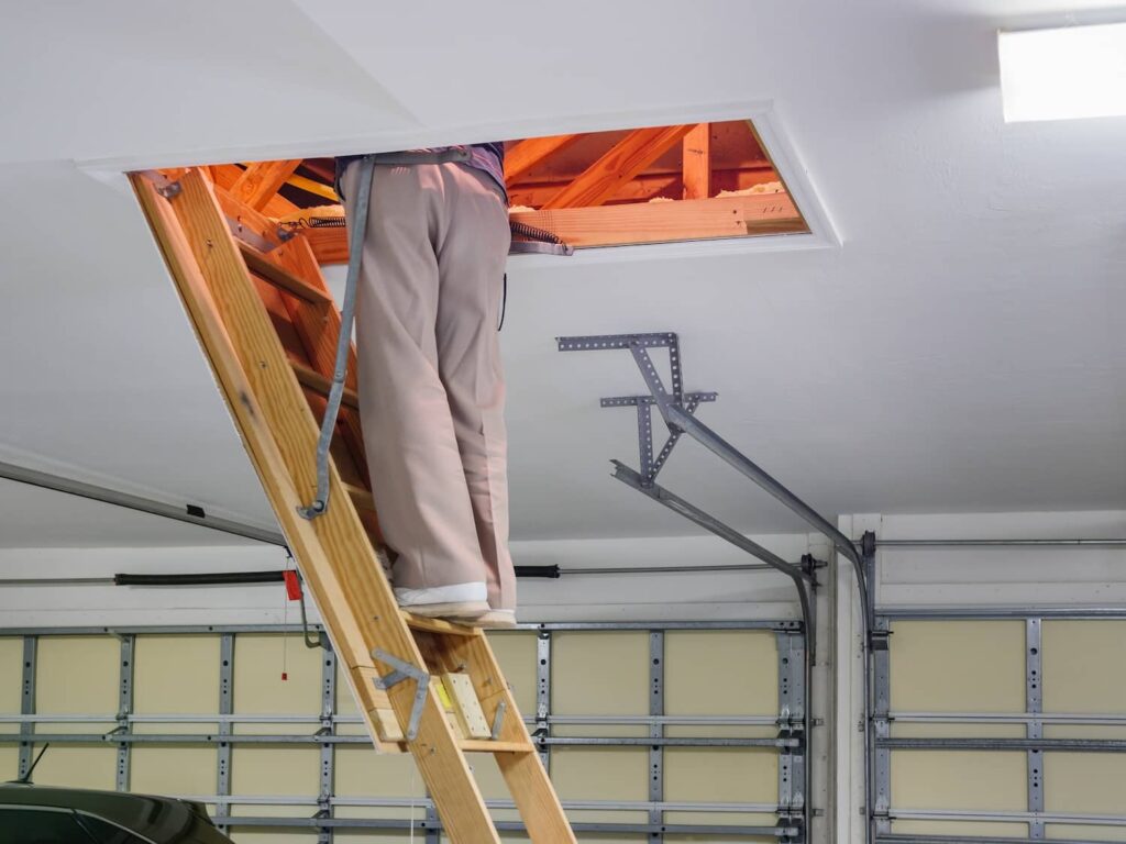 Install and maintain attic ladders