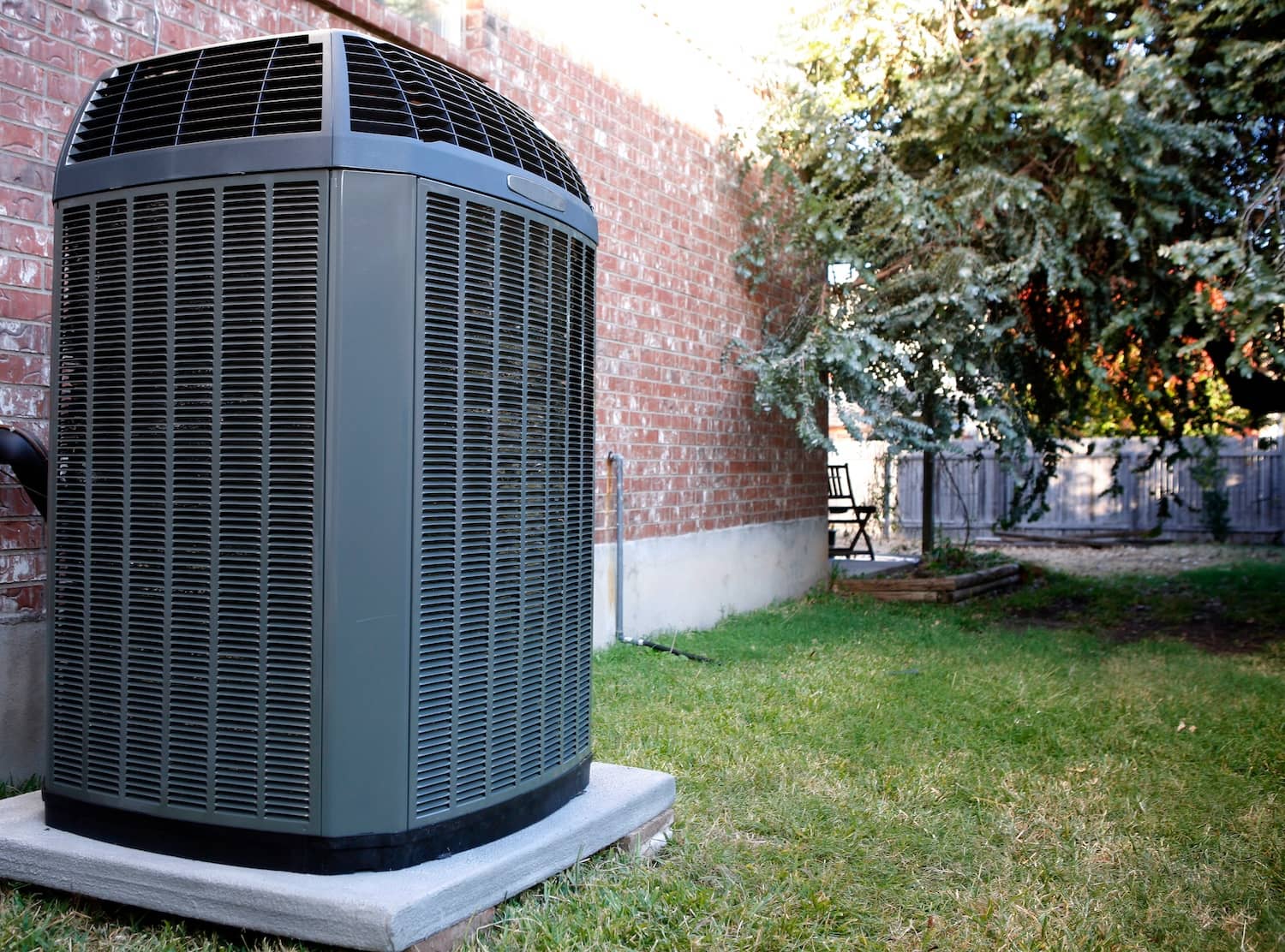 What does a heat pump look like?