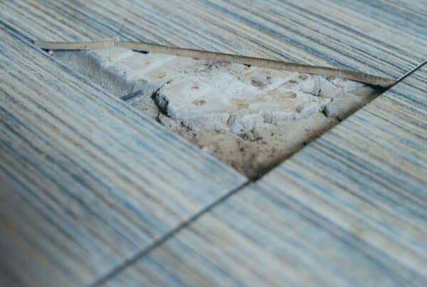 how to tell if there's asbestos in floor tile