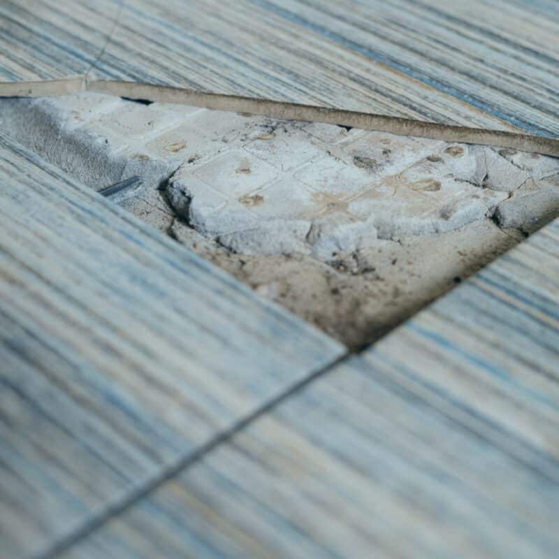 how to tell if there's asbestos in floor tile